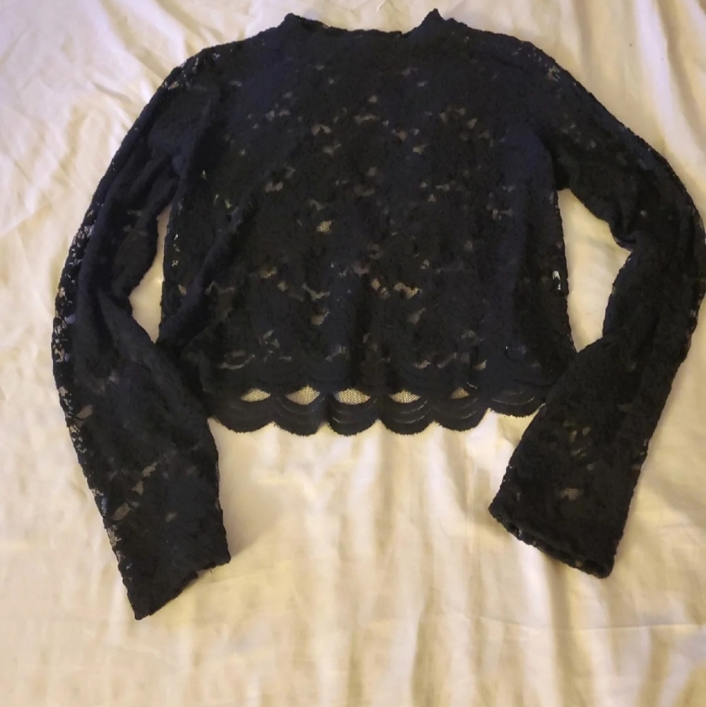 Lace tank top